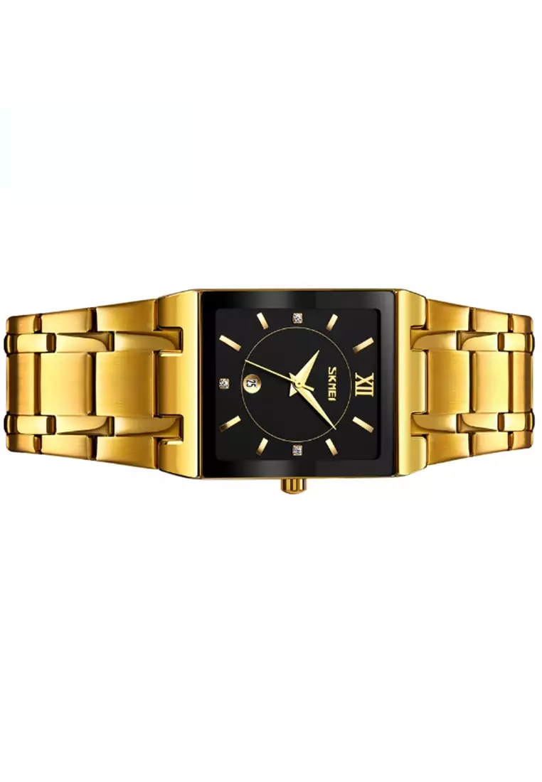 Jam Tangan Analog Pria Waterproof Strap Tali Material Stainless Steel BL69 ORIGINAL