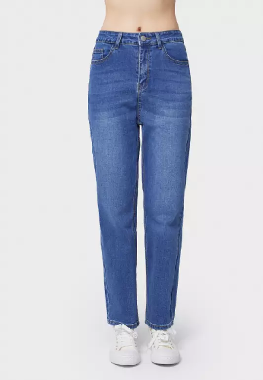 KAIYA COMFORT CHIC LOOSE DENIM JEANS FOR WOMAN GIRL PN10515