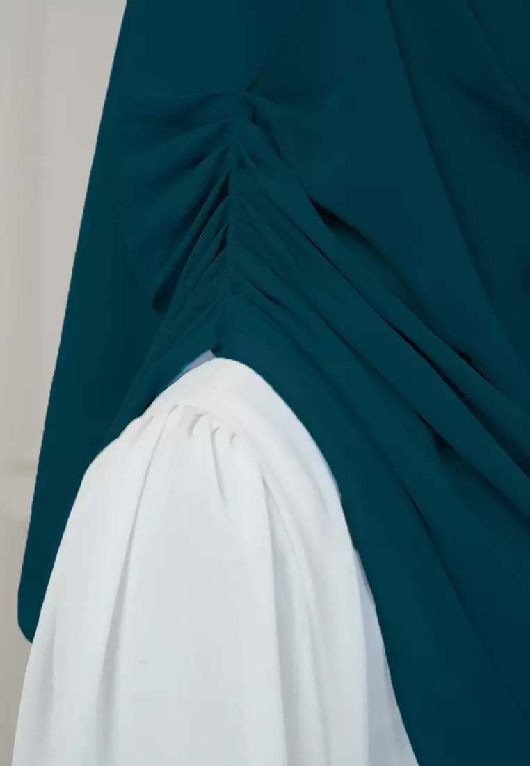HIJAB INSTAN AURORA - DEEP TURQUOISE