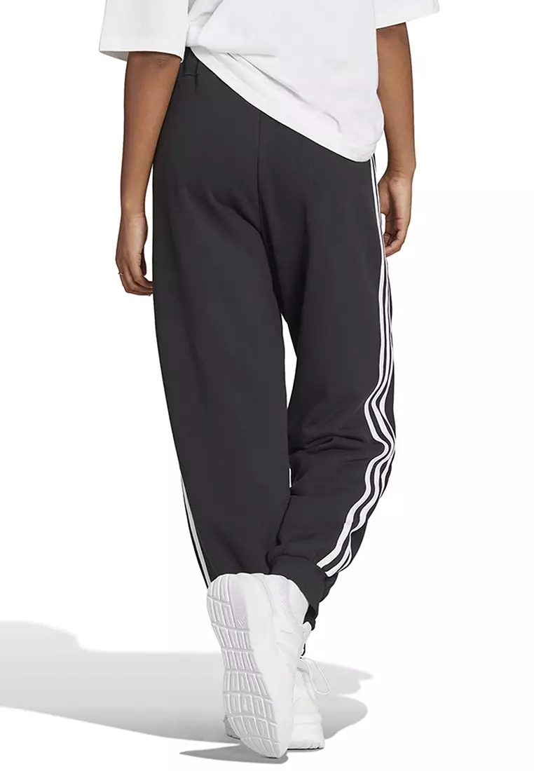ADIDAS essentials 3-stripes french terry loose-fit joggers 2024