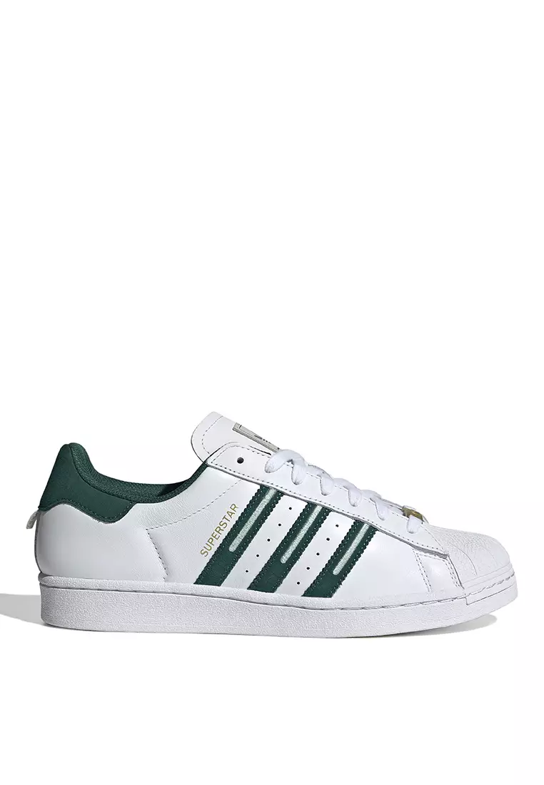 Adidas green stripe shoes online