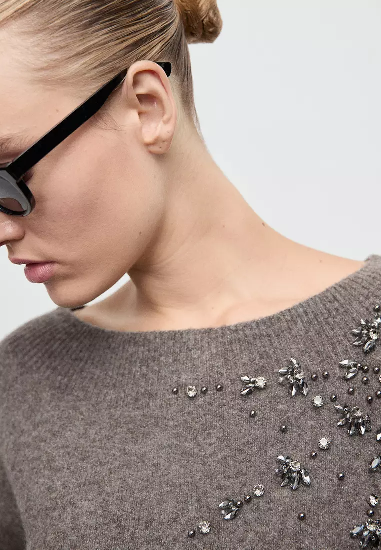 Crystal Detail Sweater