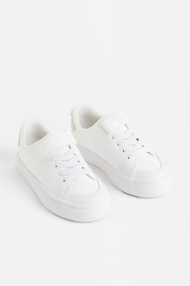 White platform shop sneakers h&m