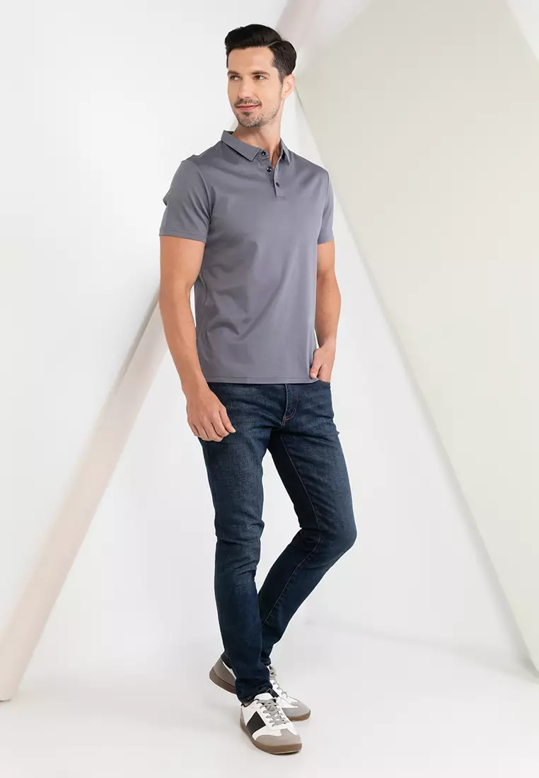 The Organic Polo - Grey