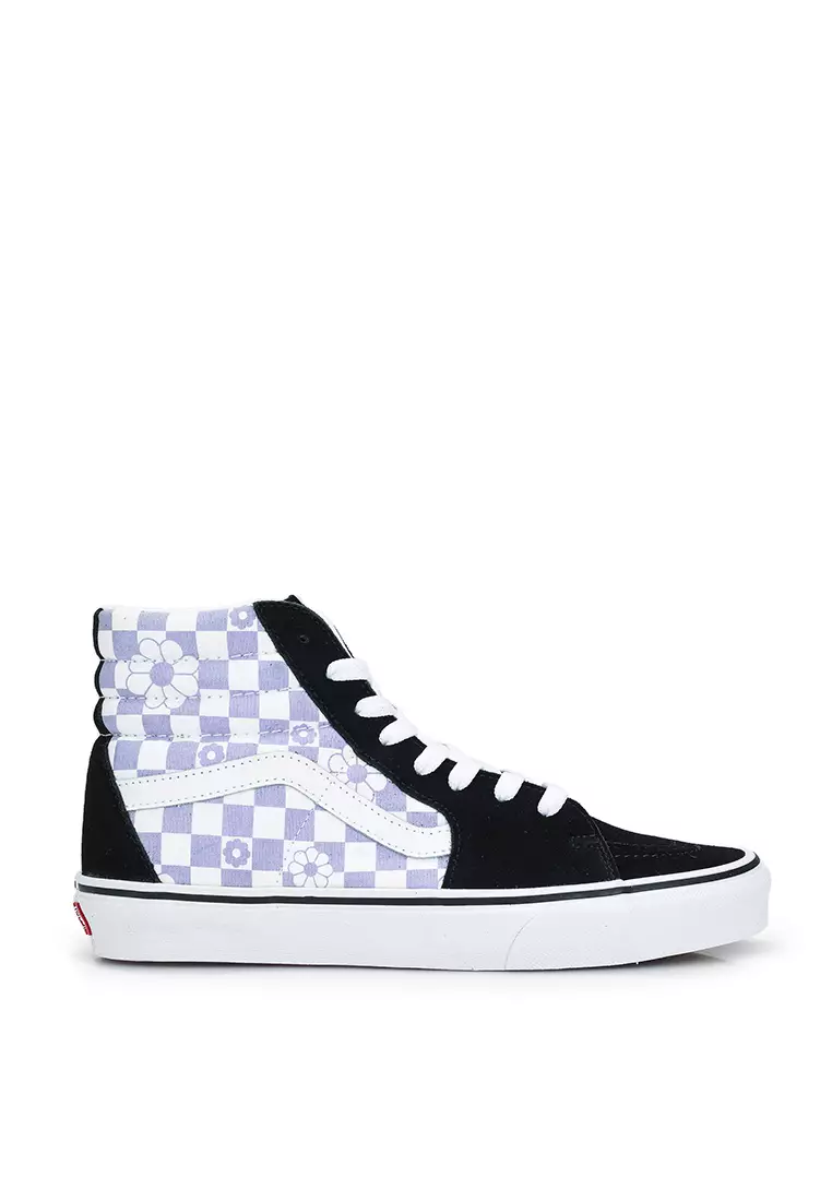 Checker vans high hotsell top
