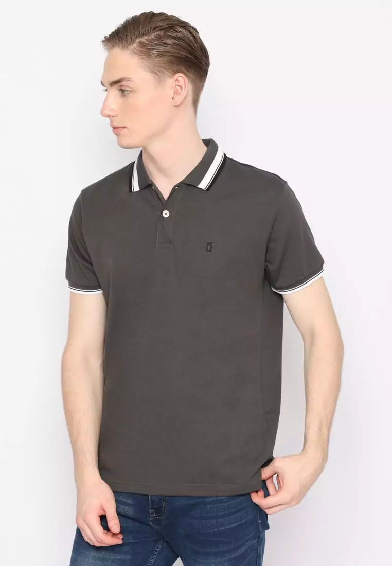 MATSUDA Kaos Polo Shirt Pria Kerah Aioi