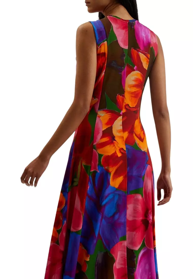Buy TED BAKER Ted Baker BRYNEYY-Slinky Jersey Printed Racer