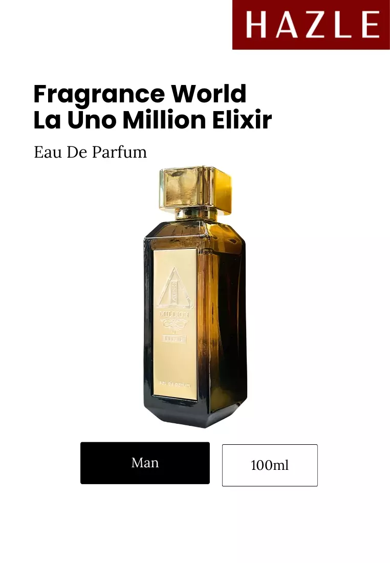 Fragrance World La Uno Million Elixir Man EDP 100 ml