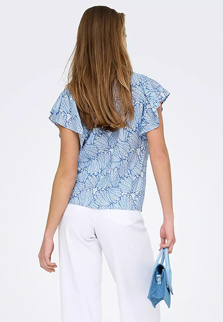 Jolly Short Sleeve V-Neck Top