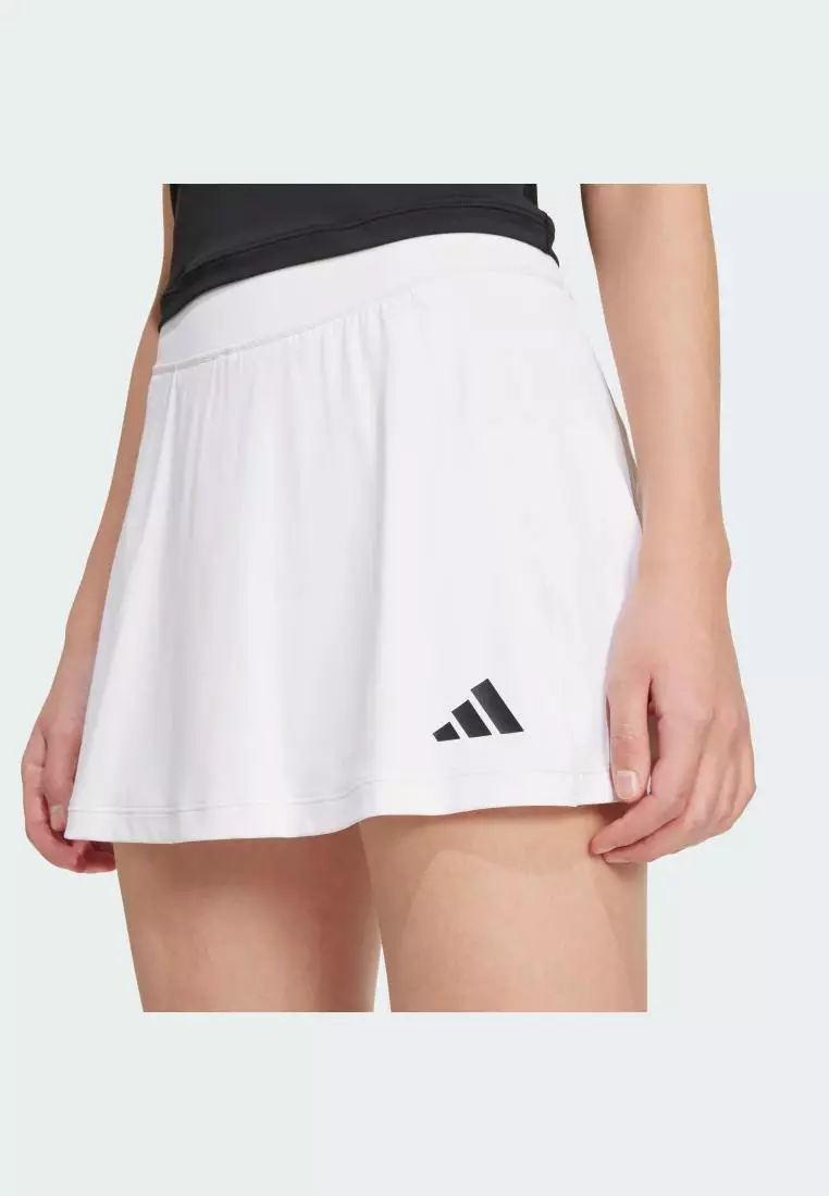 Gym & Training & Tennis & Padel Tennis Optimé Skort With Integrated Bike Shorts Women White JY2113