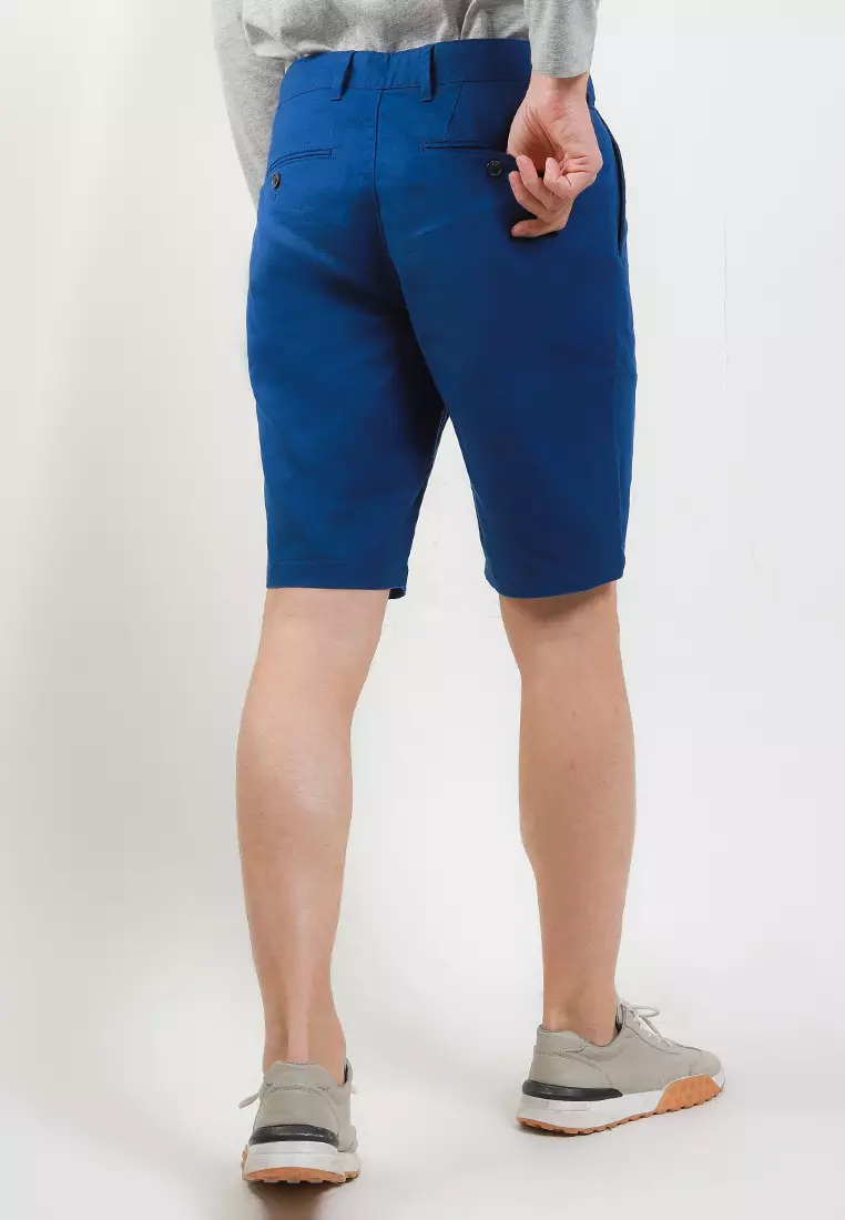 Linen Blend Chino Shorts