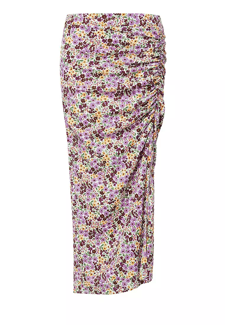 Floral Stretchable Skirt