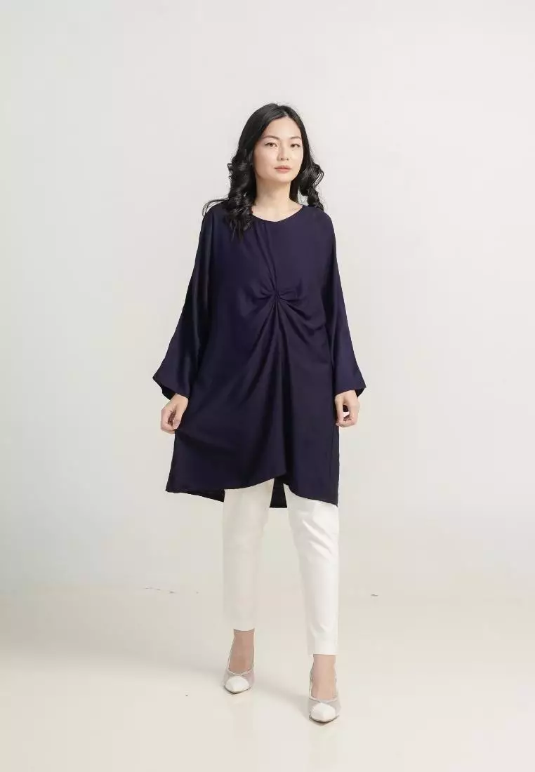 Aluna Tunik Dress Navy