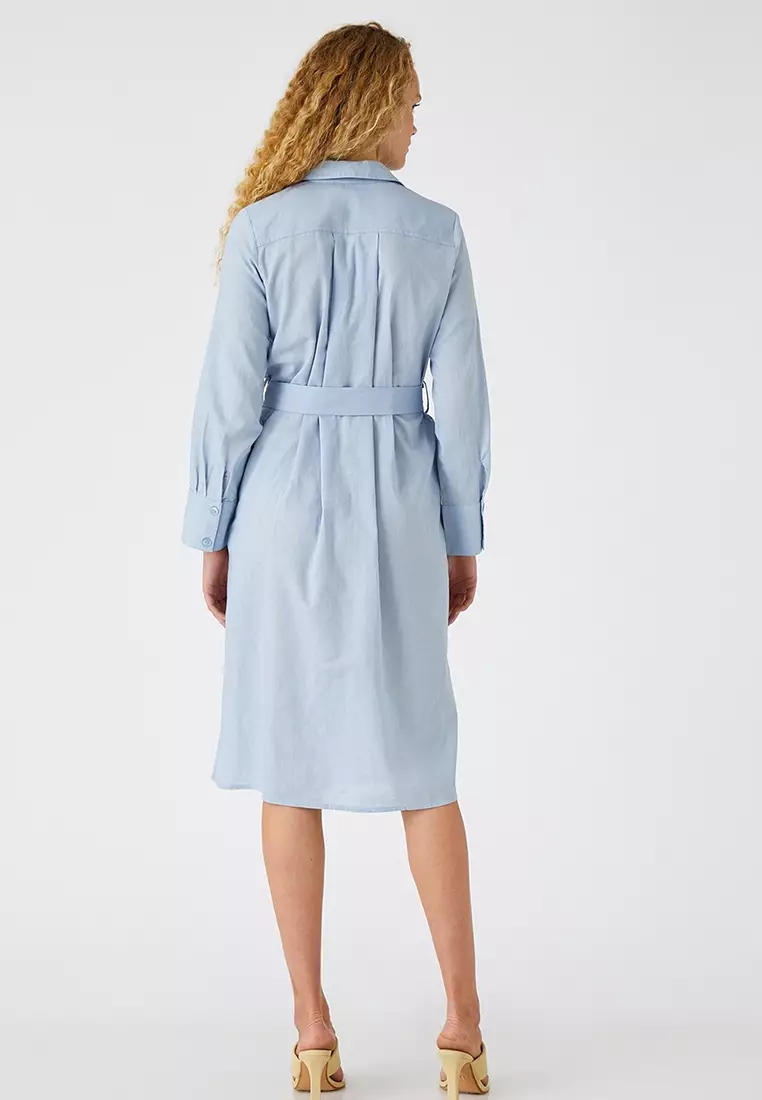 Midi Shirt Dress