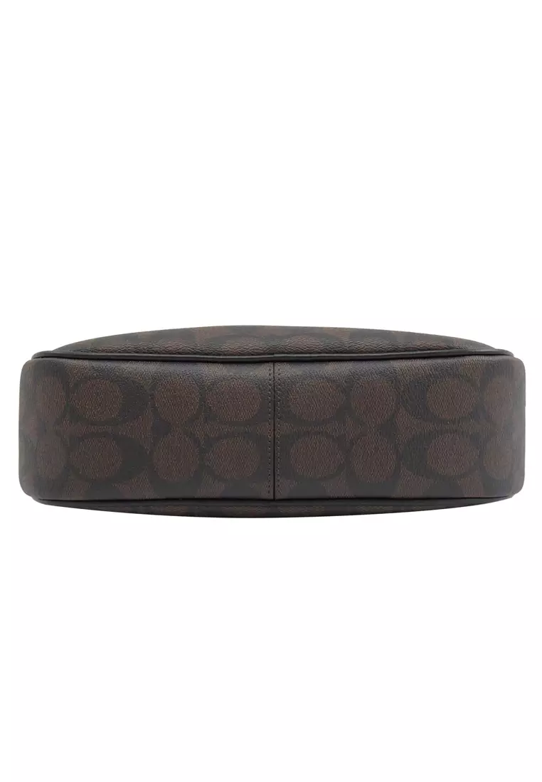 Jamie Camera Bag In Signature Canvas - Dark Brown