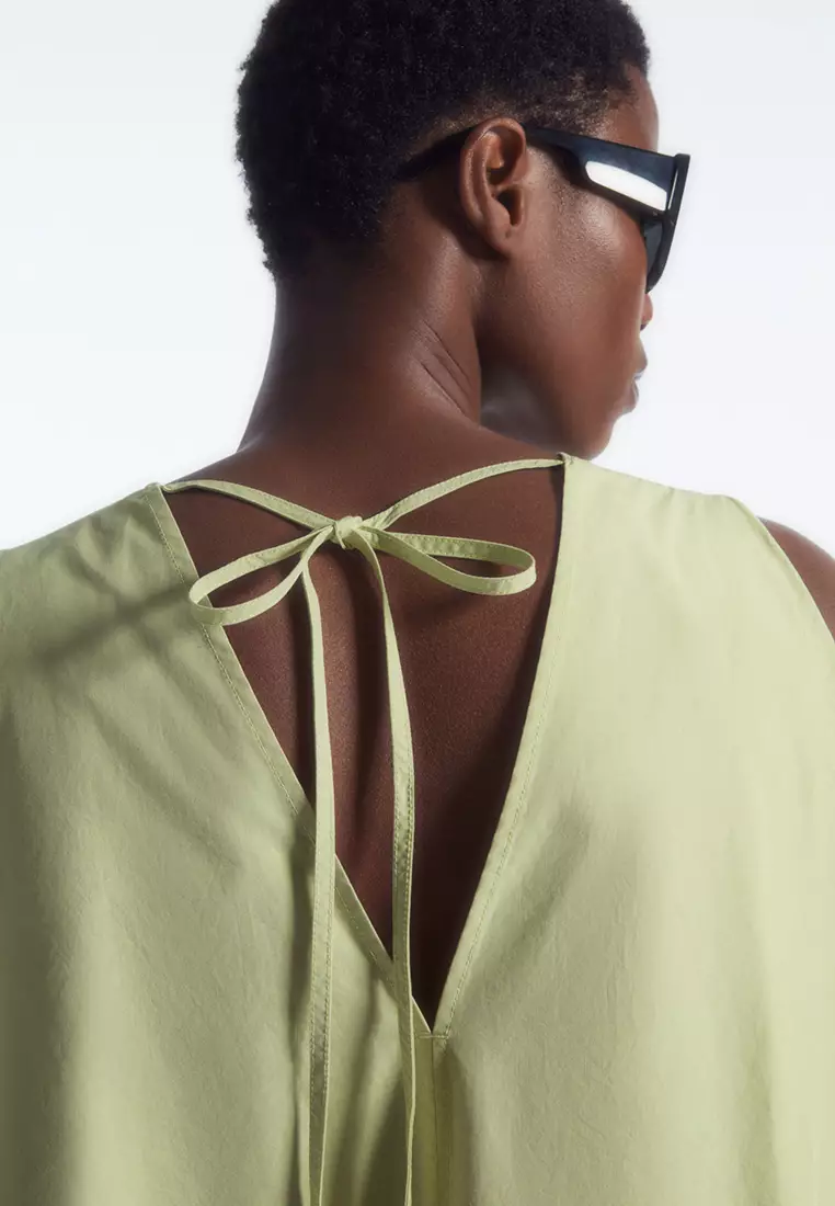 A-Line Sleeveless Mini Dress