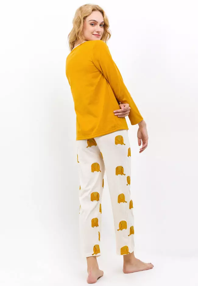 Pyjama Long Sleeve Long Pants Sleepwear
