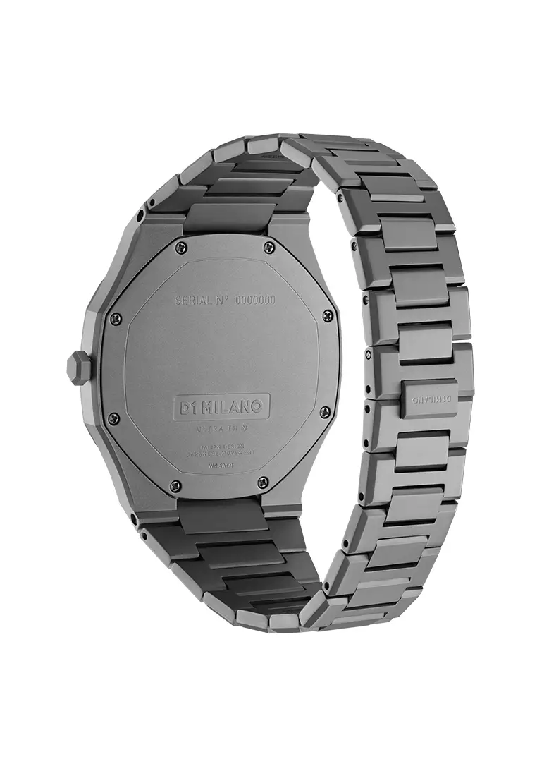 D1 Milano Ultra Thin Bracelet 40mm - Monochrome Gray D1-UTBJ22