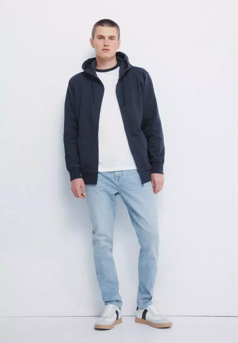 Hoodie with Zip Closure
