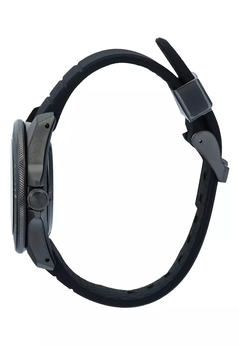 Seiko Prospex SRPL15K1 Automatic Diver’s - Jam Tangan Pria - Black Dial - Black Sillicon Strap