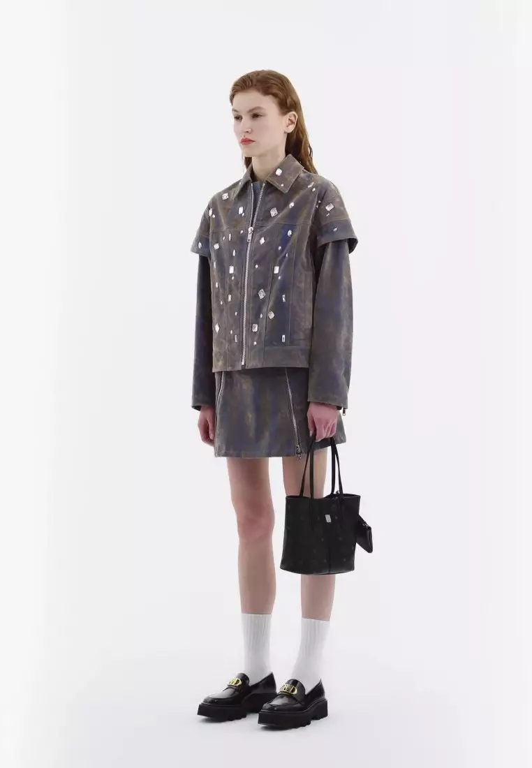 Reversible Liz Shopper in Visetos