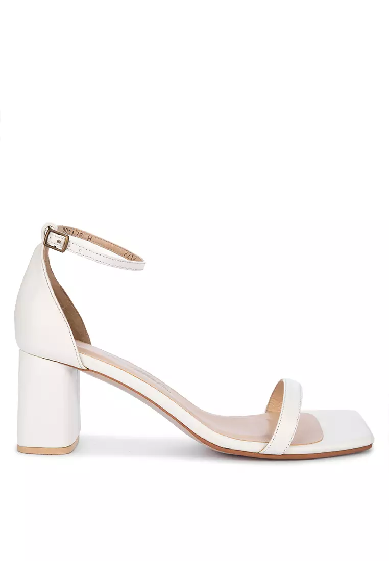 Discount on Carmelletes  shoes - SKU: Block Heel Ankle Strap Sandals