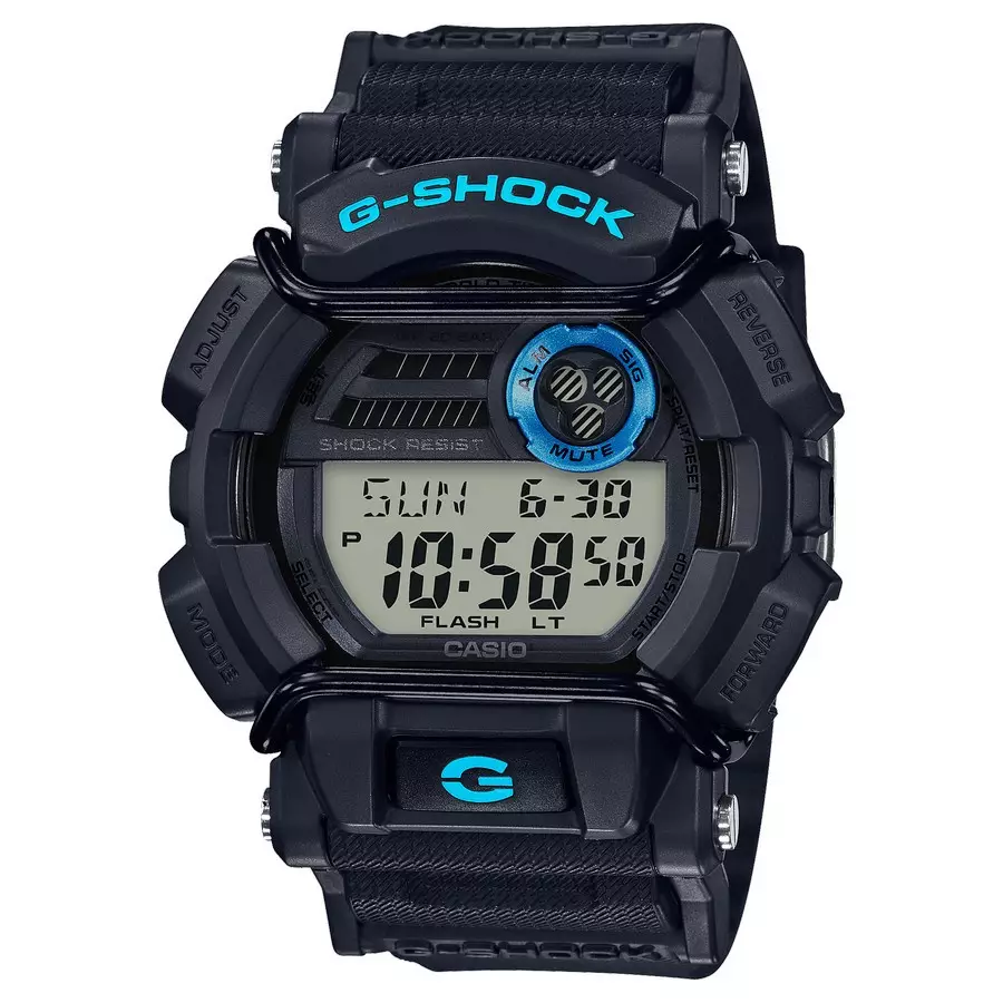 Casio G-Shock GD-400-1B2DR Karet Hitam Cowok