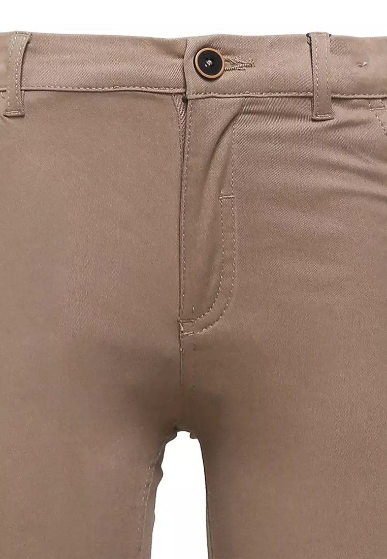 Pito Dito Boy Pletikosa Celana Panjang Katun Anak Coklat