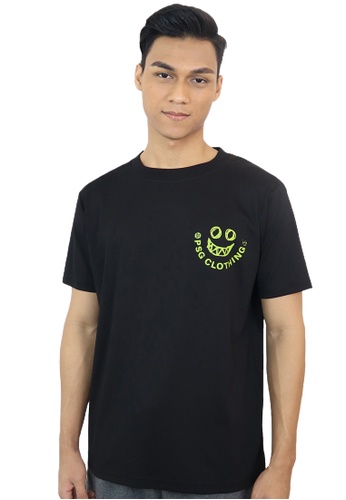 Private Stitch black PSG BY PRIVATE STITCH Graphic Printed Tee F67FAAA3CCDEE0GS_1
