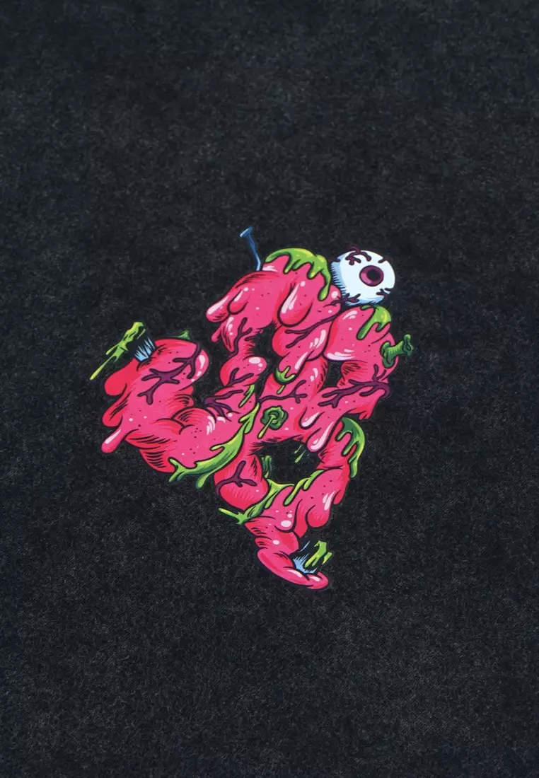 3Second Kaos Unisex Lengan Pendek Relaxed Fit Katun Carlos 290125