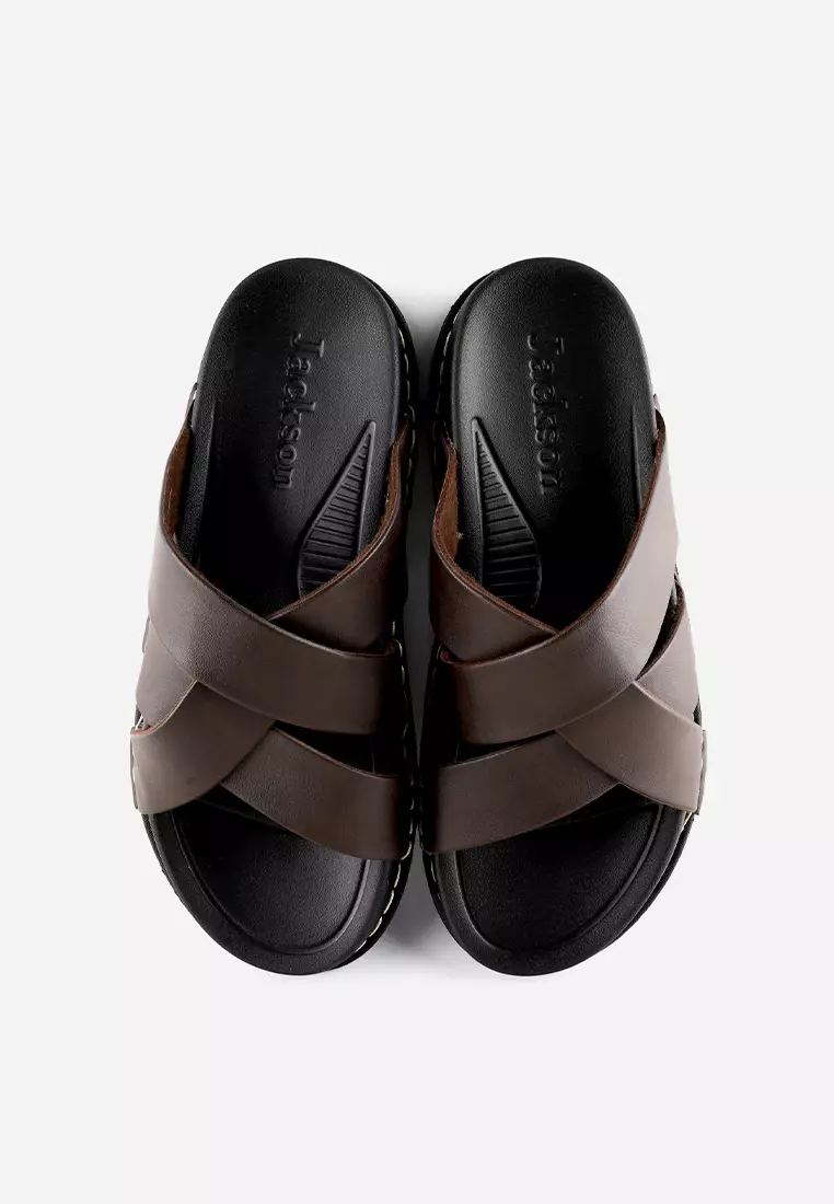 Jackson Evo 1JS7 Brown - Sandal Slide