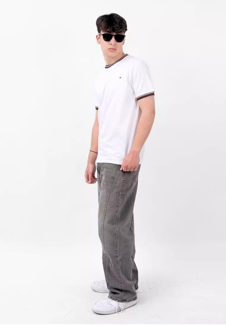 Ryusei Kaos Pria Masahiro Basic White