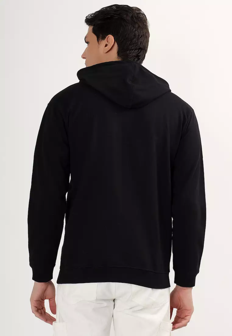 Mens Believe Graphic Print Cotton Relaxed Fit Hoodie, Black,Training,Jogging,Premium look, Comfortable