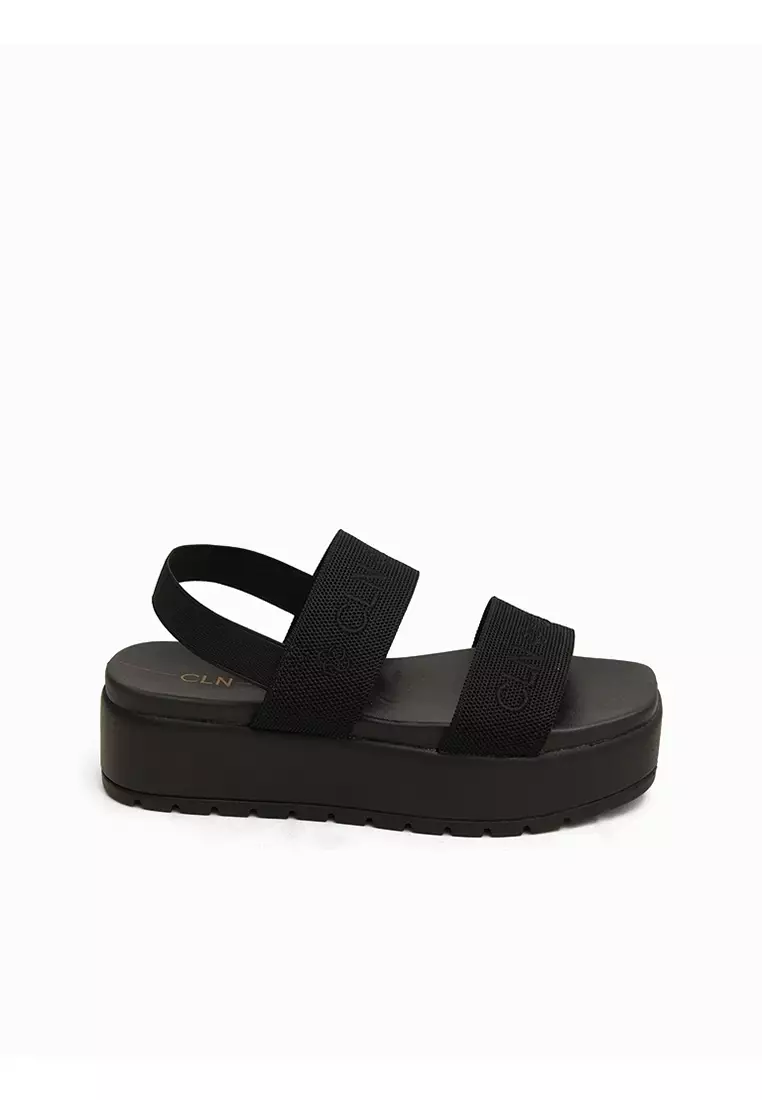 Flatform slip top on sandals