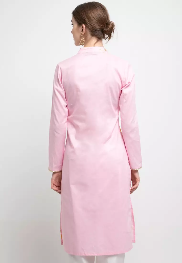 Chanira Festive Lyza Tunic-Pink