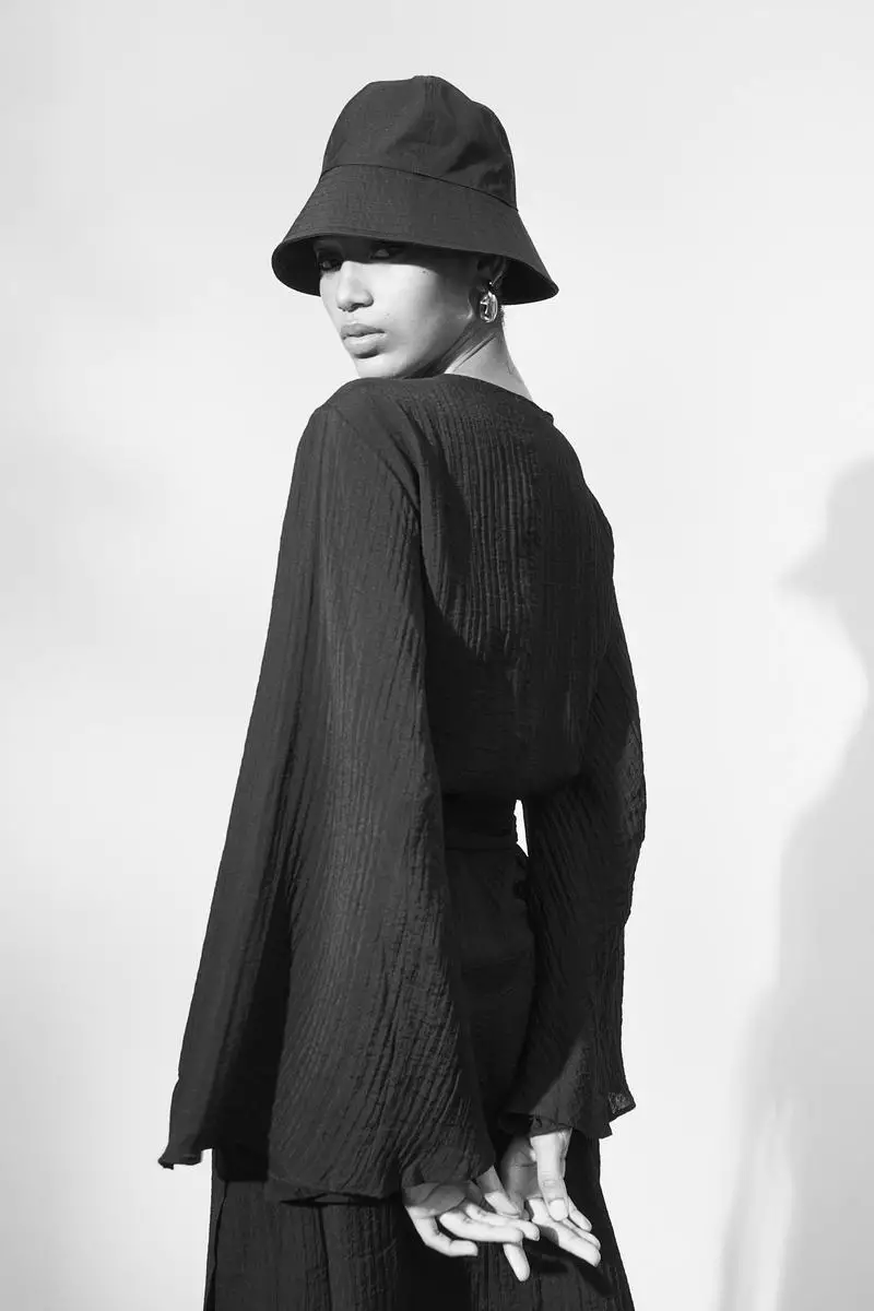 Buy H M Pleated wrap dress 2024 Online ZALORA Philippines