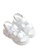 Twenty Eight Shoes 白色 VANSA 厚底涼鞋 VSW-S393 ABB3ASH84B7B21GS_2