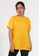 CROWN yellow Round Neck Drifit T-Shirt F8743AA772076CGS_1