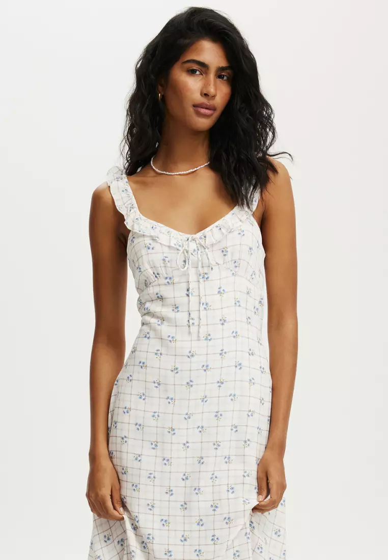 Layla Frill Midi Dress