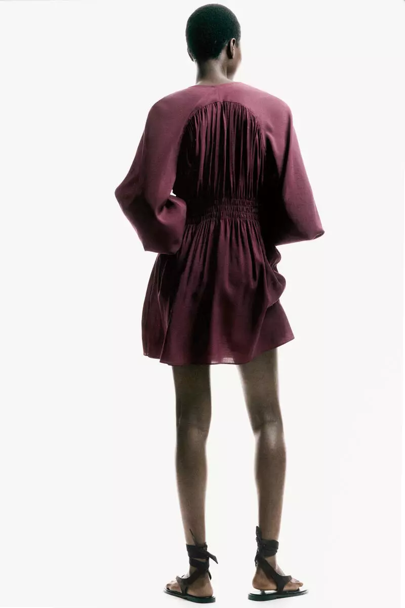 Oversized tunic dress