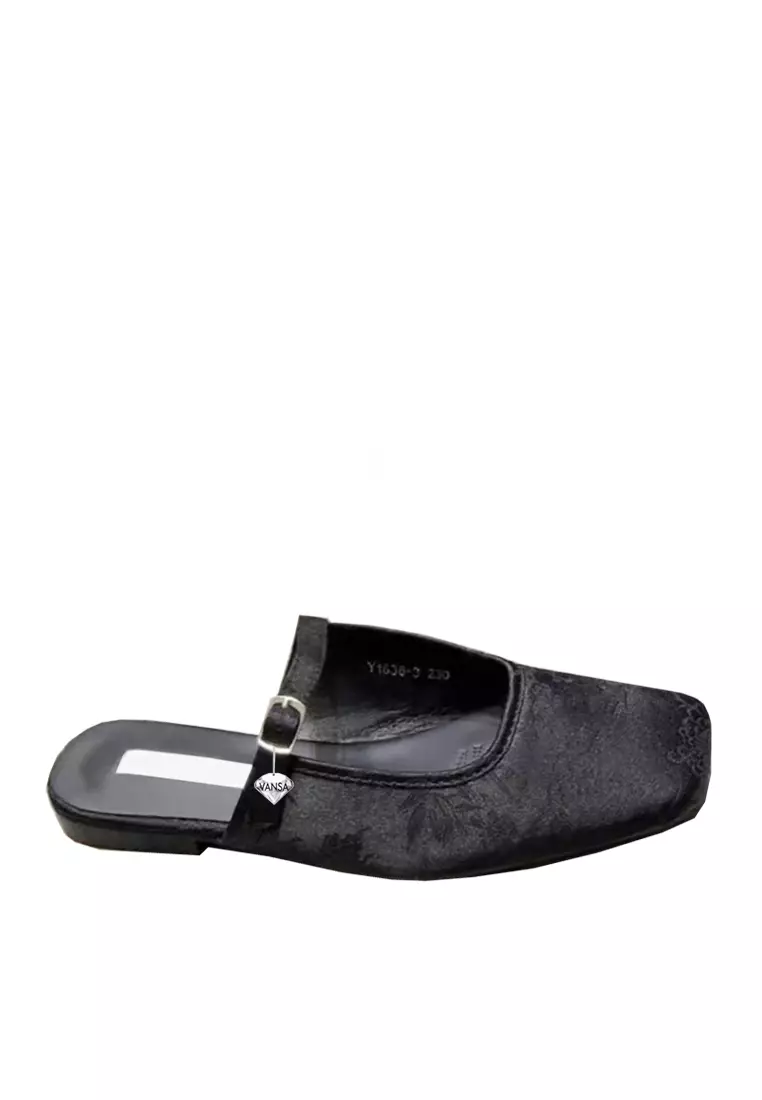 Discount on Twenty Eight Shoes  shoes - SKU: VANSA Fashion Silky Satin Half-Slippers VSW-Ff-T2