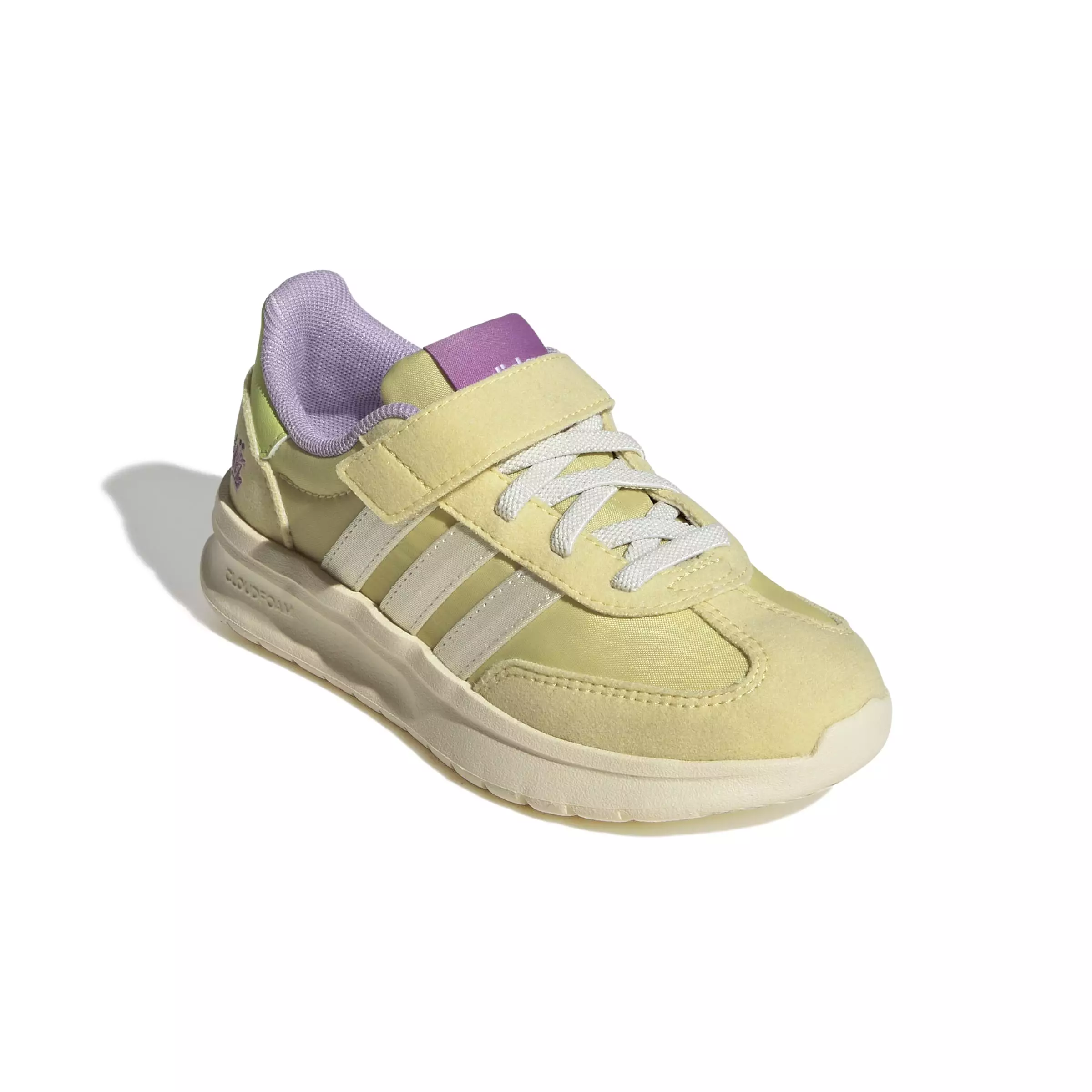 ADIDAS Disney Tiana Run 70s 2.0 El C JR4921 - Sepatu Anak (Kuning)