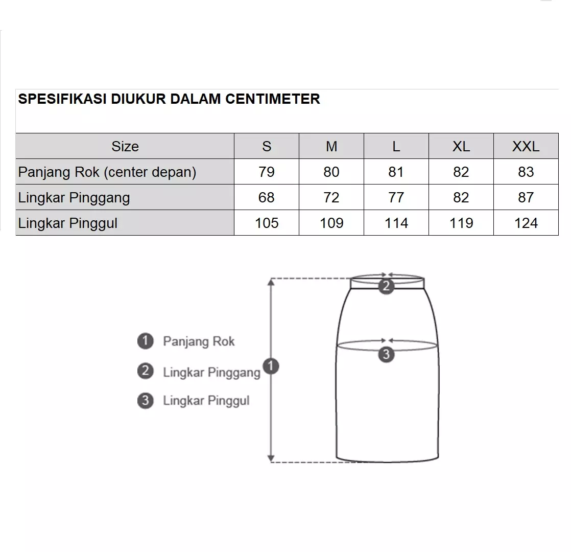 MINIMAL - Kamelie - Rok Midi A line - Brown Warna Brown