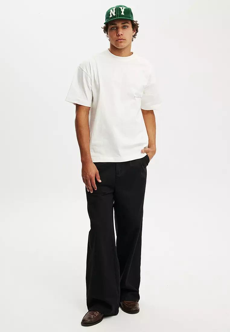 Box Fit Text T-Shirt