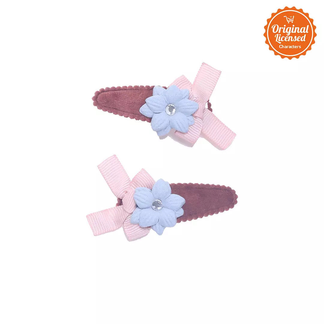 Jepit Rambut Anak Hairclip Kylie Maroon