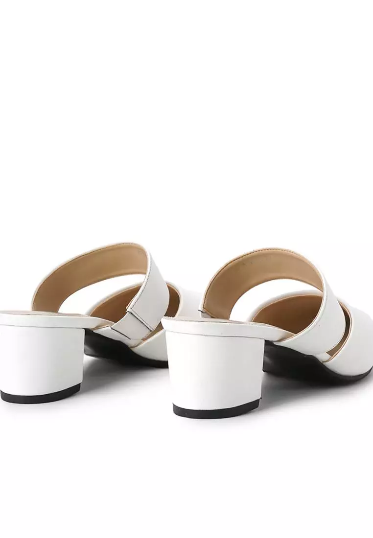 Caroline Sandal  mules Heels Wanita