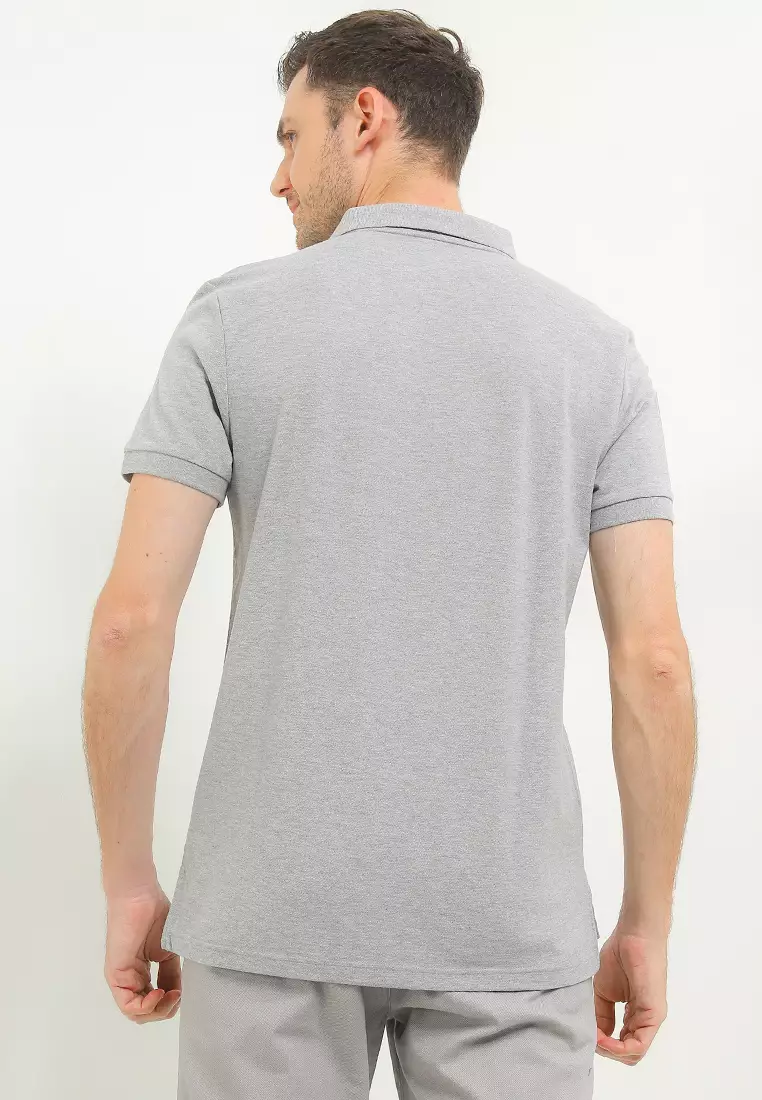 Giordano Men's 3D Lion Polo  0101422240