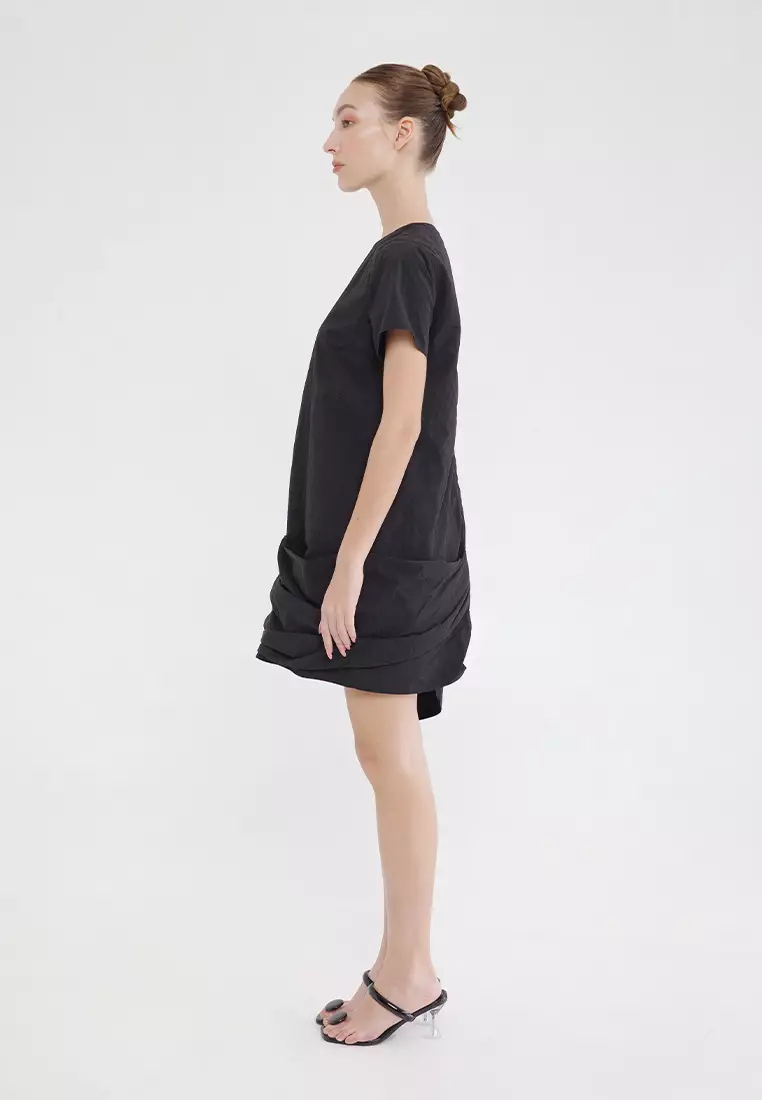 Raf X Martin Baustista Raf Snejana Short Sleeve Dress