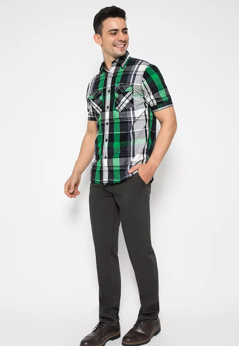 LGS - Celana Panjang Casual Pria Regular Fit - CCT.777.030.407.C