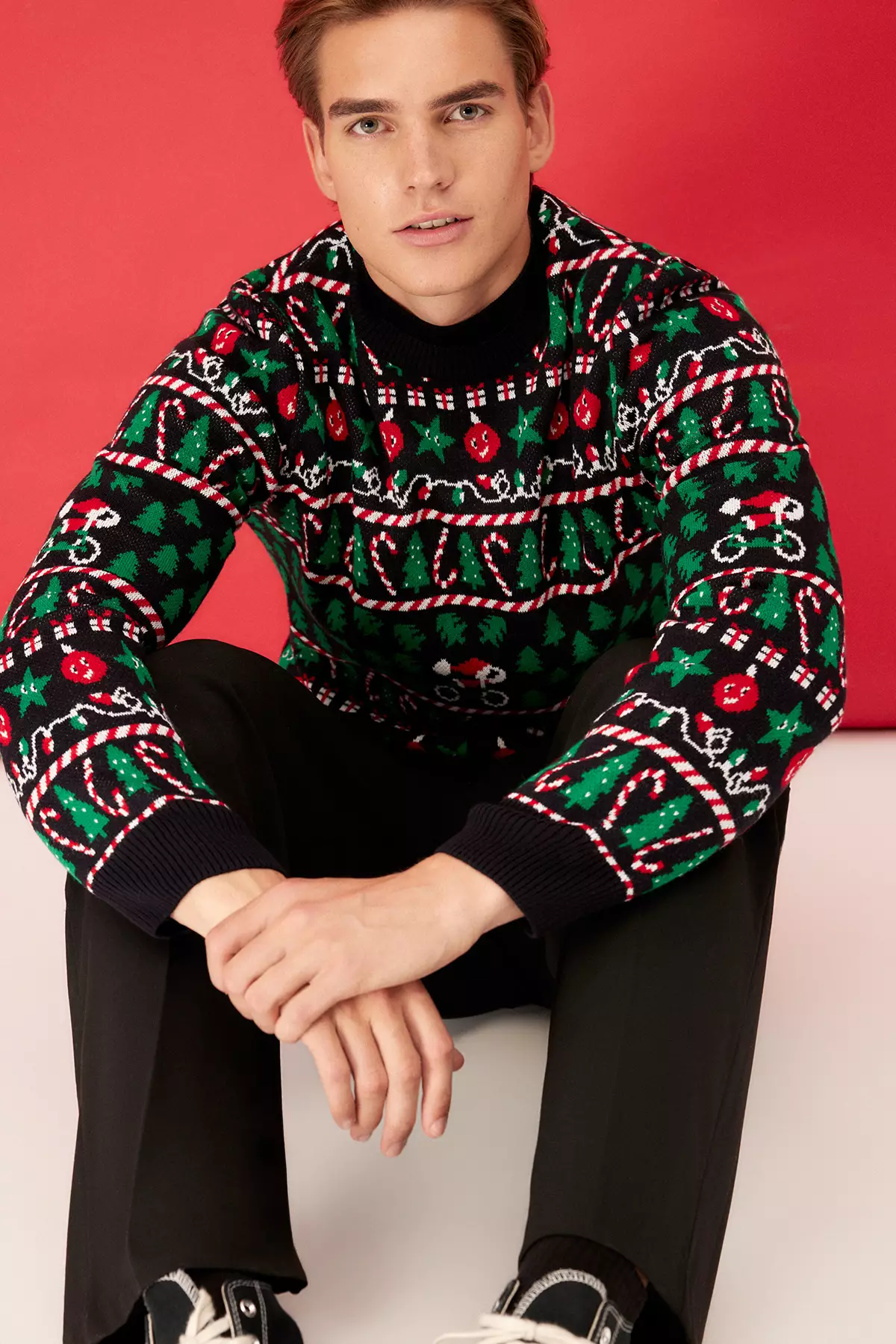 Knitwear sweatshirt outlet